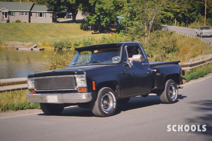 Black stepside